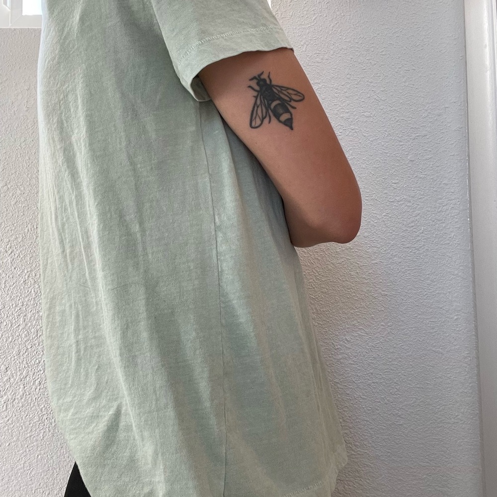 Organically grown cotton tee
